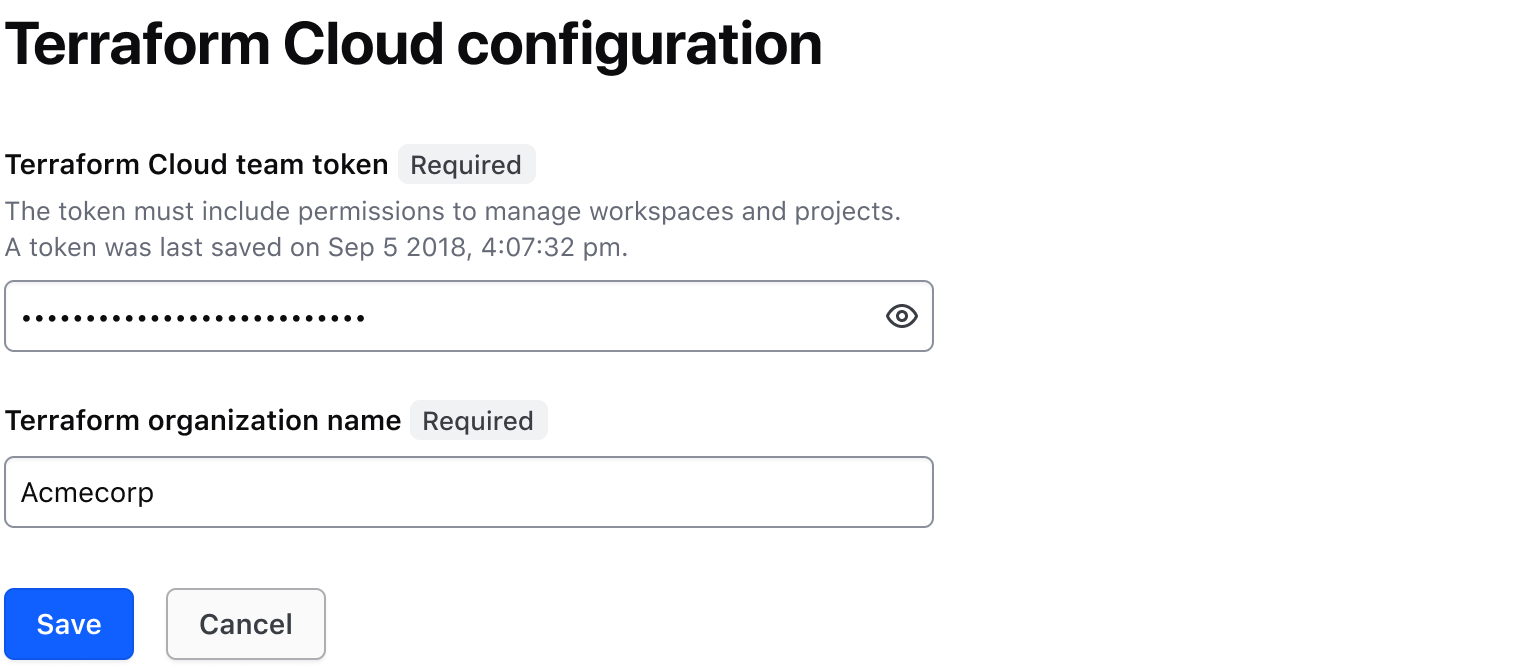 Form with a masked input